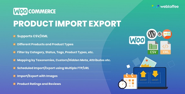 Product Import Export Plugin For WooCommerce - WebToffee