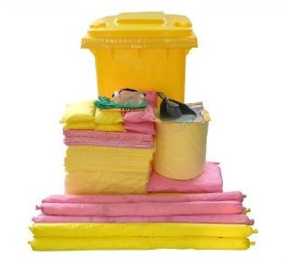 Комплект для сбора химии 240л. в сумке HealthRun HKITS240L-CHA