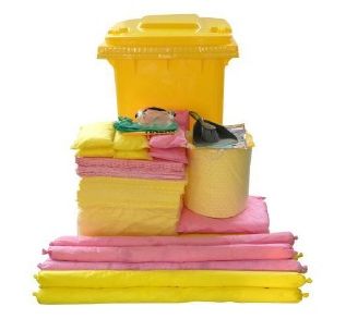 Комплект для сбора химии 360л. в сумке HealthRun HKITS360L-CHA