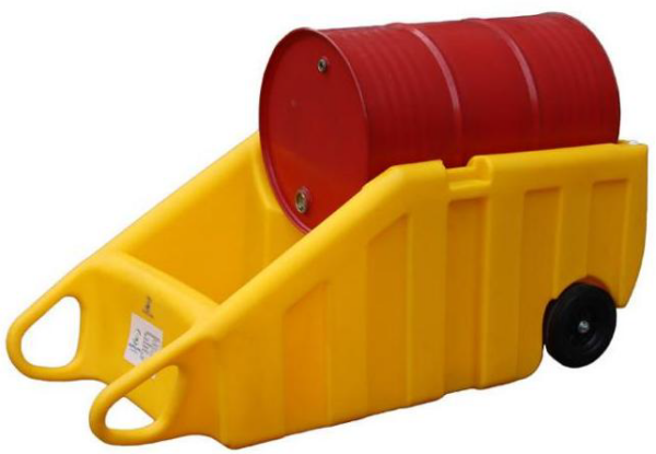 Полиэтиленовая тележка для бочек (Poly Dolly Mobile Drum Cradle) 1720*810*670 мм. HealthRun KR-PD-273