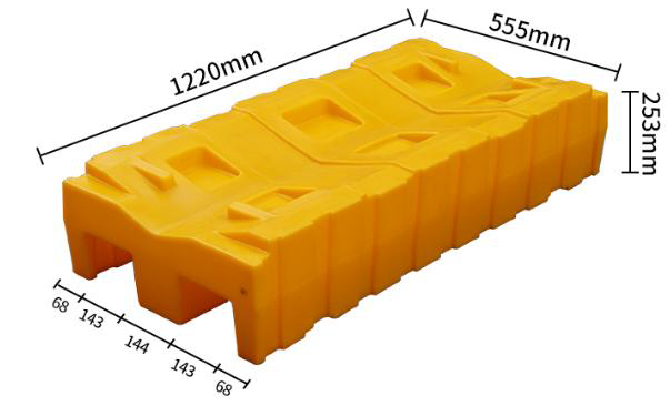 Штабелер для бочек пластиковый 1220x555x253 мм. HealthRun SCP-Z2