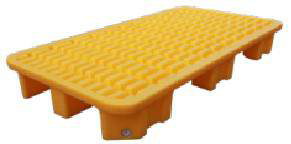 Поддон пластиковый 1250x650x150мм. HealthRun SCP-OP-2D50