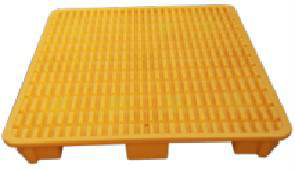 Поддон пластиковый 1250x1250x150мм. HealthRun SCP-OP-4D80